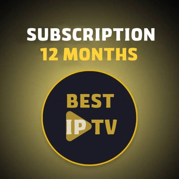 12 Months IPTV Subscription